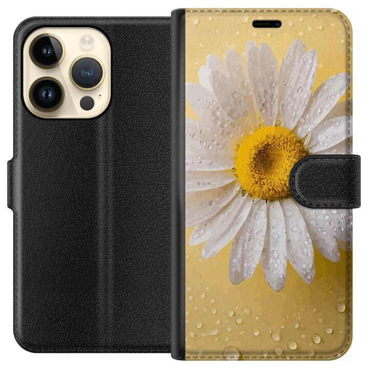 Wallet case for Apple iPhone 15 Pro with Porslinsblomma design in the group SMARTPHONE & TABLETS / Phone cases / Apple / iPhone 15 at TP E-commerce Nordic AB (A50864)