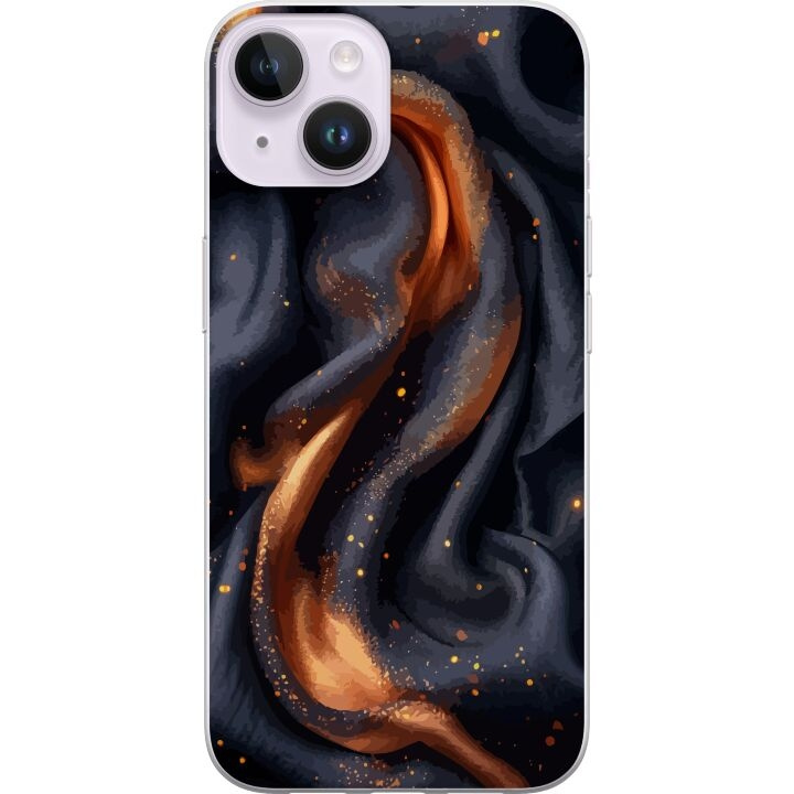 Mobile case for Apple iPhone 15 Plus with Fiery silk design in the group SMARTPHONE & TABLETS / Phone cases / Apple / iPhone 15 at TP E-commerce Nordic AB (A50946)