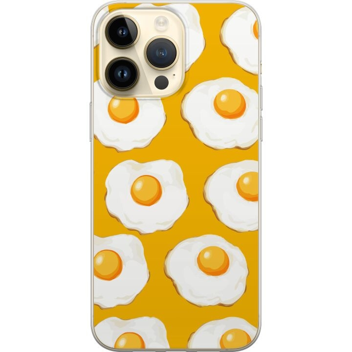 Mobile case for Apple iPhone 15 Pro Max with Fried egg design in the group SMARTPHONE & TABLETS / Phone cases / Apple / iPhone 15 at TP E-commerce Nordic AB (A51001)