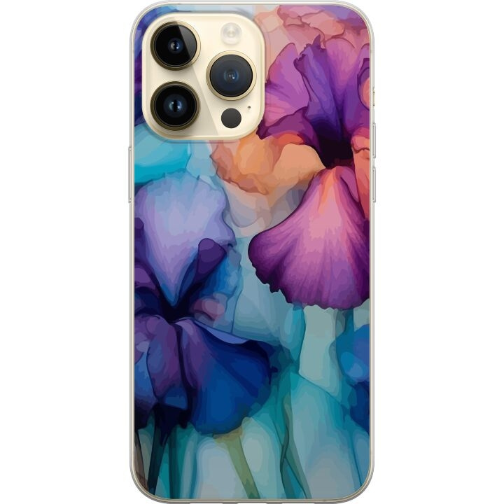 Mobile case for Apple iPhone 15 Pro Max with Magical flowers design in the group SMARTPHONE & TABLETS / Phone cases / Apple / iPhone 15 at TP E-commerce Nordic AB (A51002)