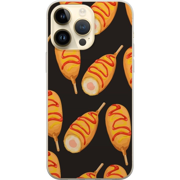 Mobile case for Apple iPhone 15 Pro Max with Chicken drumstick design in the group SMARTPHONE & TABLETS / Phone cases / Apple / iPhone 15 at TP E-commerce Nordic AB (A51008)