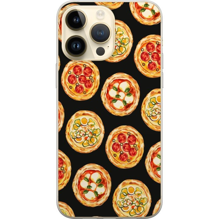 Mobile case for Apple iPhone 15 Pro Max with Pizza design in the group SMARTPHONE & TABLETS / Phone cases / Apple / iPhone 15 at TP E-commerce Nordic AB (A51012)