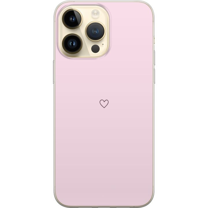 Mobile case for Apple iPhone 15 Pro Max with Heart design in the group SMARTPHONE & TABLETS / Phone cases / Apple / iPhone 15 at TP E-commerce Nordic AB (A51018)