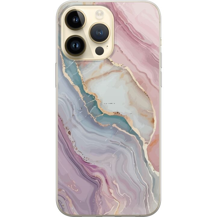 Mobile case for Apple iPhone 15 Pro Max with Marble design in the group SMARTPHONE & TABLETS / Phone cases / Apple / iPhone 15 at TP E-commerce Nordic AB (A51021)