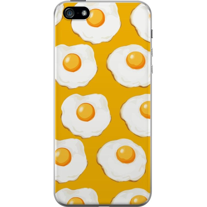 Mobile case for Apple iPhone 5 with Fried egg design in the group SMARTPHONE & TABLETS / Phone cases / Apple / iPhone 5/5S/SE at TP E-commerce Nordic AB (A51109)