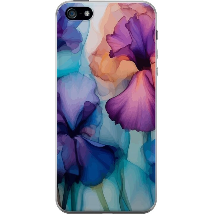 Mobile case for Apple iPhone 5 with Magical flowers design in the group SMARTPHONE & TABLETS / Phone cases / Apple / iPhone 5/5S/SE at TP E-commerce Nordic AB (A51110)