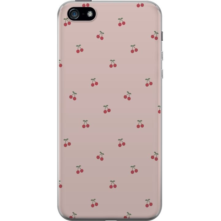 Mobile case for Apple iPhone 5 with Cherry design in the group SMARTPHONE & TABLETS / Phone cases / Apple / iPhone 5/5S/SE at TP E-commerce Nordic AB (A51114)