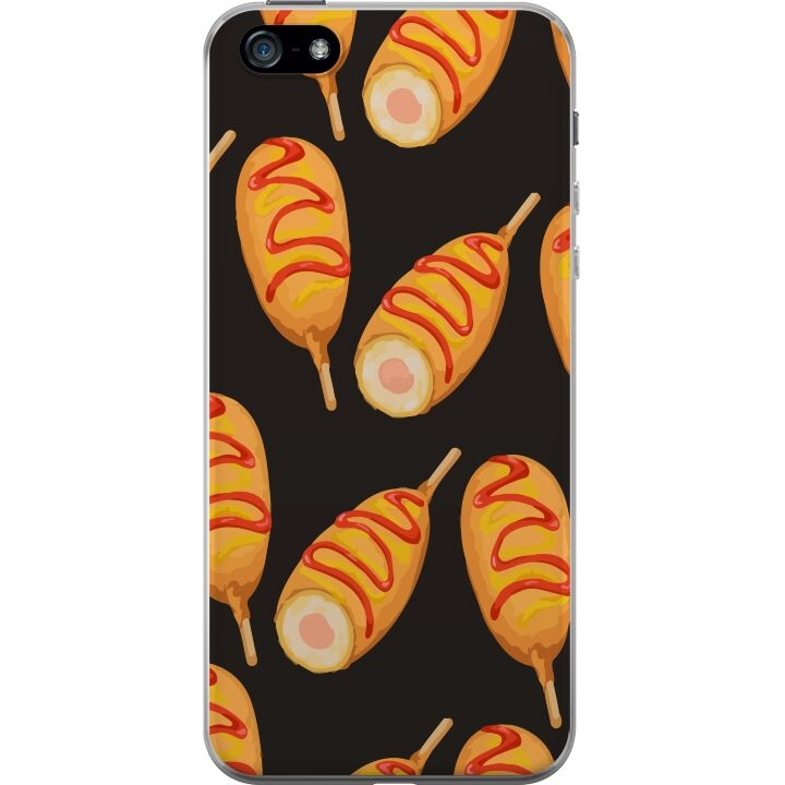 Mobile case for Apple iPhone 5 with Chicken drumstick design in the group SMARTPHONE & TABLETS / Phone cases / Apple / iPhone 5/5S/SE at TP E-commerce Nordic AB (A51116)