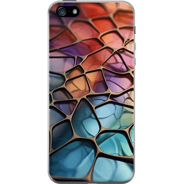 Mobile case for Apple iPhone 5 with Metallic pattern design in the group SMARTPHONE & TABLETS / Phone cases / Apple / iPhone 5/5S/SE at TP E-commerce Nordic AB (A51117)