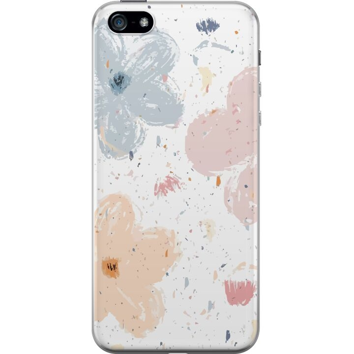 Mobile case for Apple iPhone 5 with Flowers design in the group SMARTPHONE & TABLETS / Phone cases / Apple / iPhone 5/5S/SE at TP E-commerce Nordic AB (A51119)