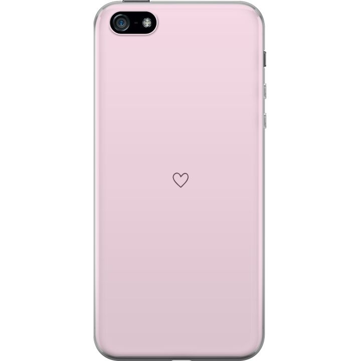 Mobile case for Apple iPhone 5 with Heart design in the group SMARTPHONE & TABLETS / Phone cases / Apple / iPhone 5/5S/SE at TP E-commerce Nordic AB (A51126)