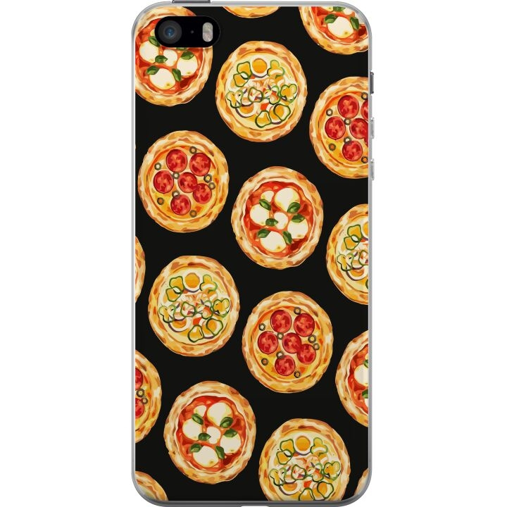 Mobile case for Apple iPhone 5s with Pizza design in the group SMARTPHONE & TABLETS / Phone cases / Apple / iPhone 5/5S/SE at TP E-commerce Nordic AB (A51201)