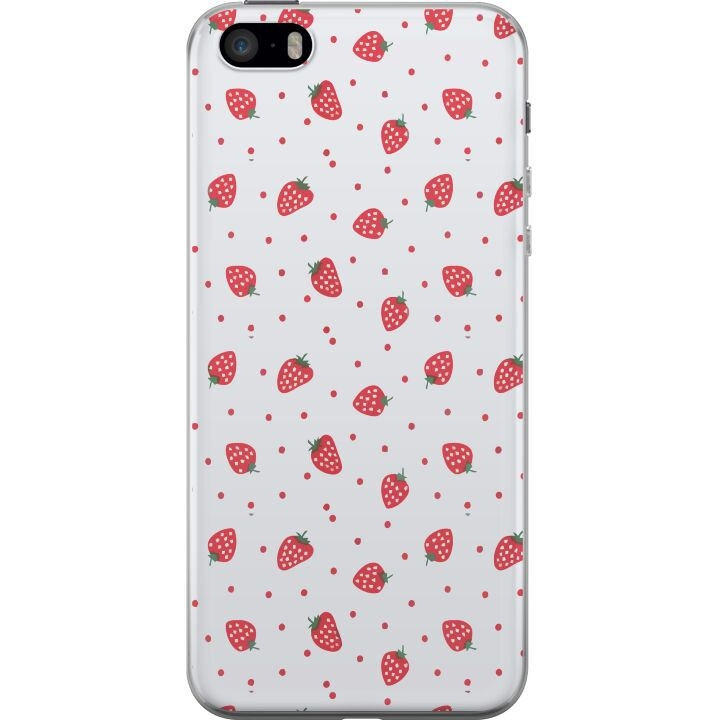 Mobile case for Apple iPhone 5s with Strawberries design in the group SMARTPHONE & TABLETS / Phone cases / Apple / iPhone 5/5S/SE at TP E-commerce Nordic AB (A51205)