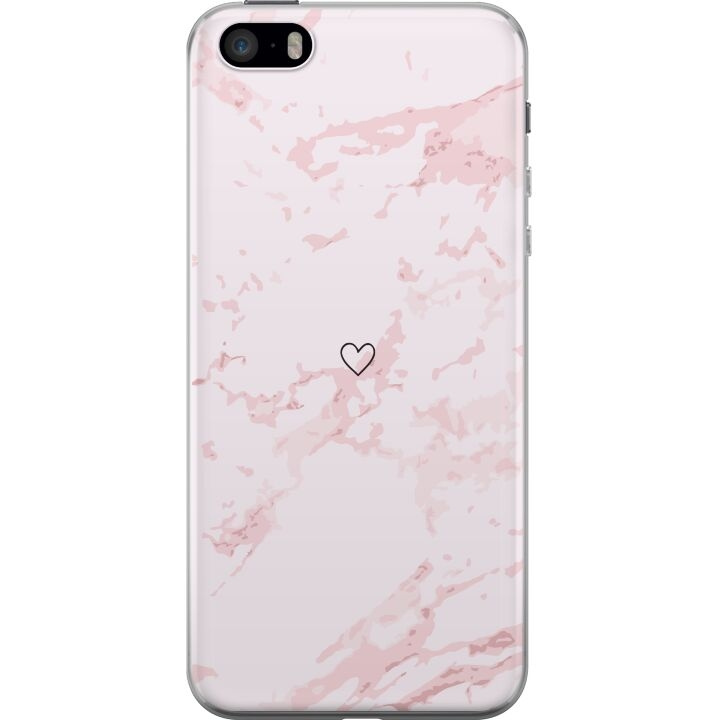 Mobile case for Apple iPhone 5s with Pink Heart design in the group SMARTPHONE & TABLETS / Phone cases / Apple / iPhone 5/5S/SE at TP E-commerce Nordic AB (A51211)