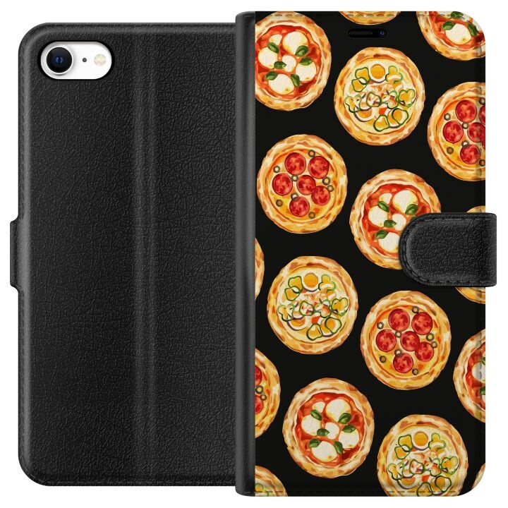 Wallet case for Apple iPhone 6 with Pizza design in the group SMARTPHONE & TABLETS / Phone cases / Apple / iPhone 6/6S at TP E-commerce Nordic AB (A51228)