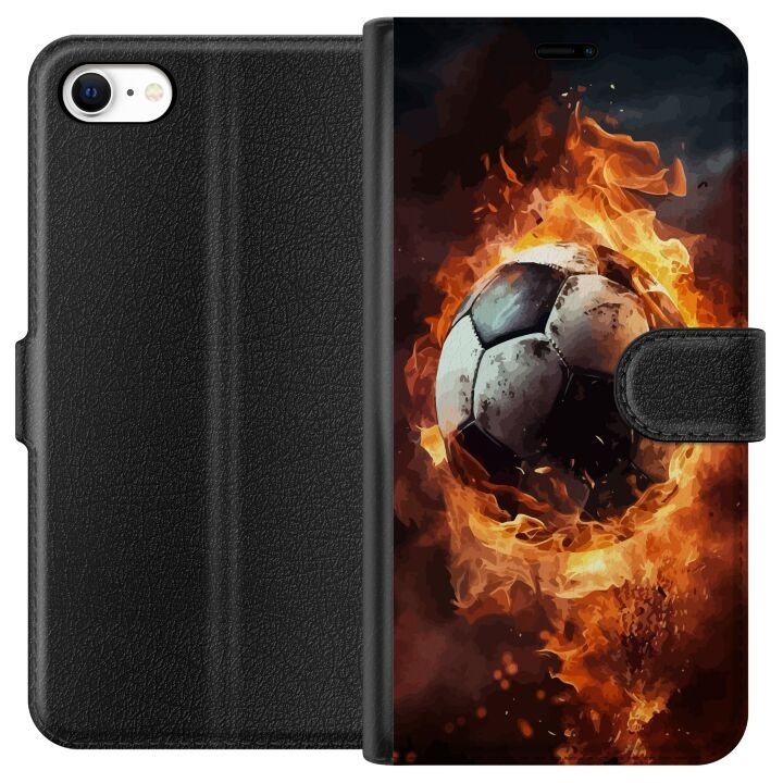 Wallet case for Apple iPhone 6 with Football design in the group SMARTPHONE & TABLETS / Phone cases / Apple / iPhone 6/6S at TP E-commerce Nordic AB (A51236)