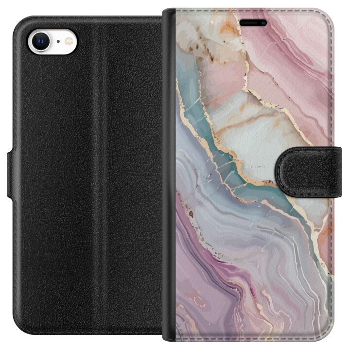 Wallet case for Apple iPhone 6 with Marble design in the group SMARTPHONE & TABLETS / Phone cases / Apple / iPhone 6/6S at TP E-commerce Nordic AB (A51237)