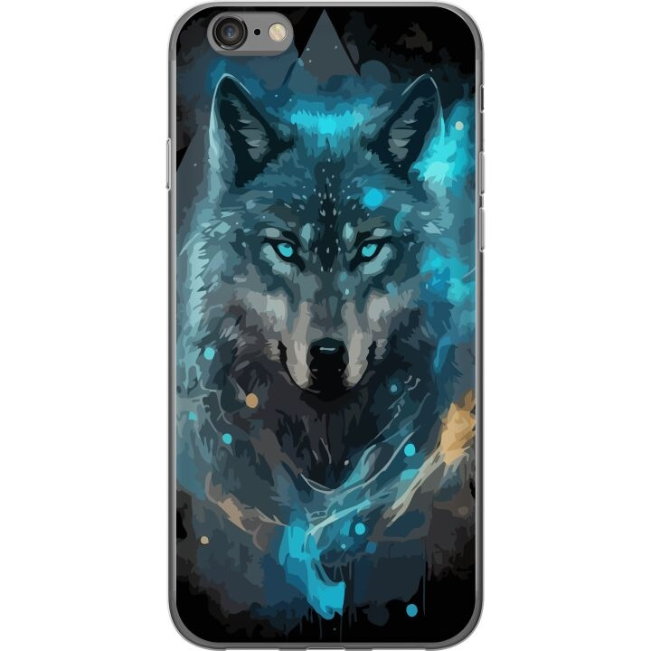 Mobile case for Apple iPhone 6 with Wolf design in the group SMARTPHONE & TABLETS / Phone cases / Apple / iPhone 6/6S at TP E-commerce Nordic AB (A51247)