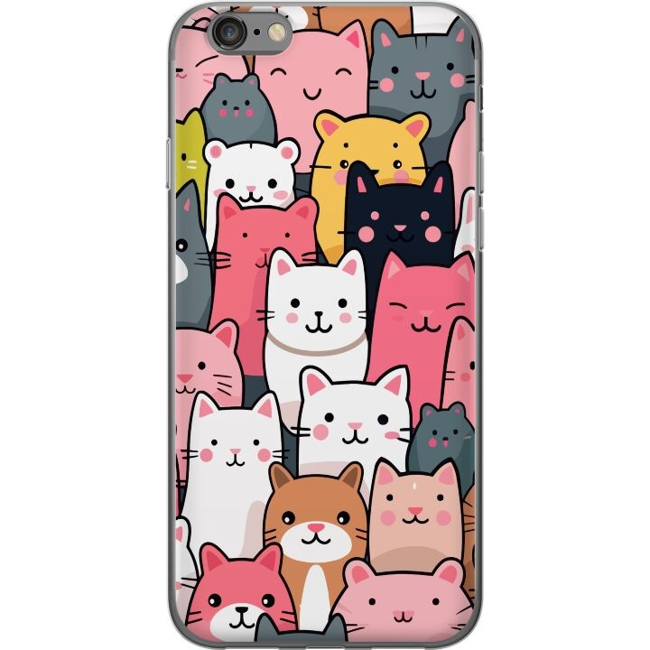 Mobile case for Apple iPhone 6 with Cat pattern design in the group SMARTPHONE & TABLETS / Phone cases / Apple / iPhone 6/6S at TP E-commerce Nordic AB (A51250)