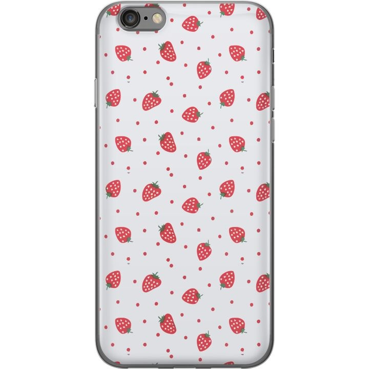 Mobile case for Apple iPhone 6 with Strawberries design in the group SMARTPHONE & TABLETS / Phone cases / Apple / iPhone 6/6S at TP E-commerce Nordic AB (A51259)