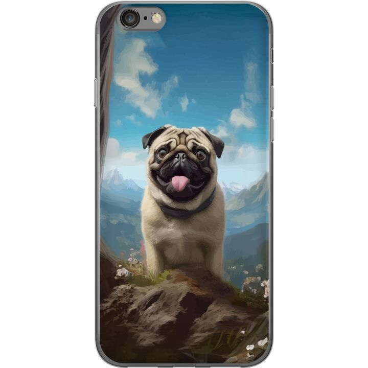 Mobile case for Apple iPhone 6 with Happy Dog design in the group SMARTPHONE & TABLETS / Phone cases / Apple / iPhone 6/6S at TP E-commerce Nordic AB (A51260)