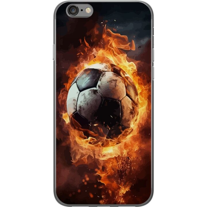 Mobile case for Apple iPhone 6 with Football design in the group SMARTPHONE & TABLETS / Phone cases / Apple / iPhone 6/6S at TP E-commerce Nordic AB (A51263)