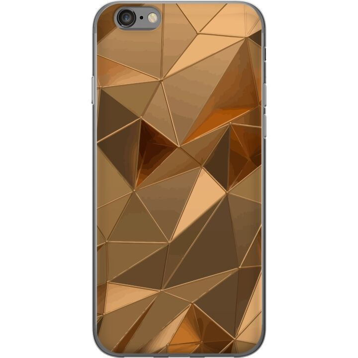 Mobile case for Apple iPhone 6 with 3D Gold design in the group SMARTPHONE & TABLETS / Phone cases / Apple / iPhone 6/6S at TP E-commerce Nordic AB (A51266)