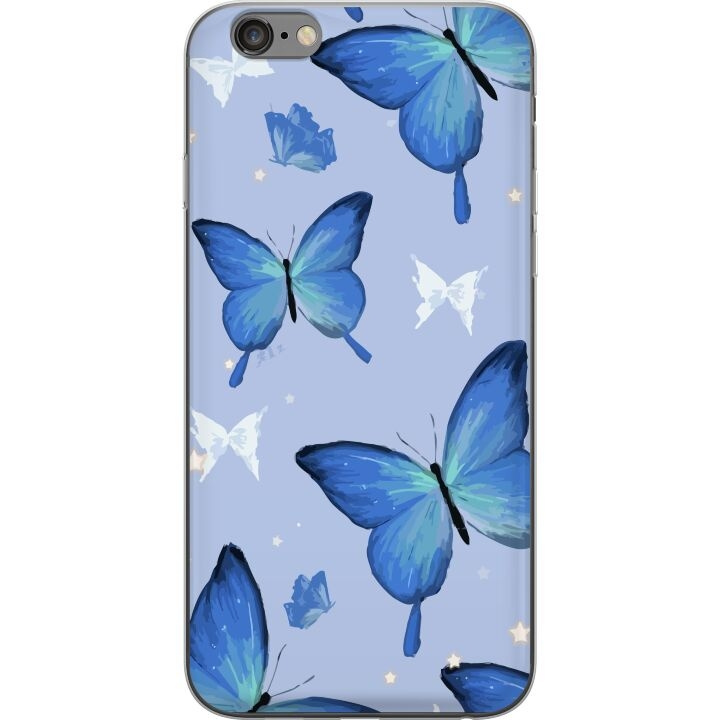 Mobile case for Apple iPhone 6 Plus with Blue butterflies design in the group SMARTPHONE & TABLETS / Phone cases / Apple / iPhone 6 Plus/6S Plus at TP E-commerce Nordic AB (A51285)