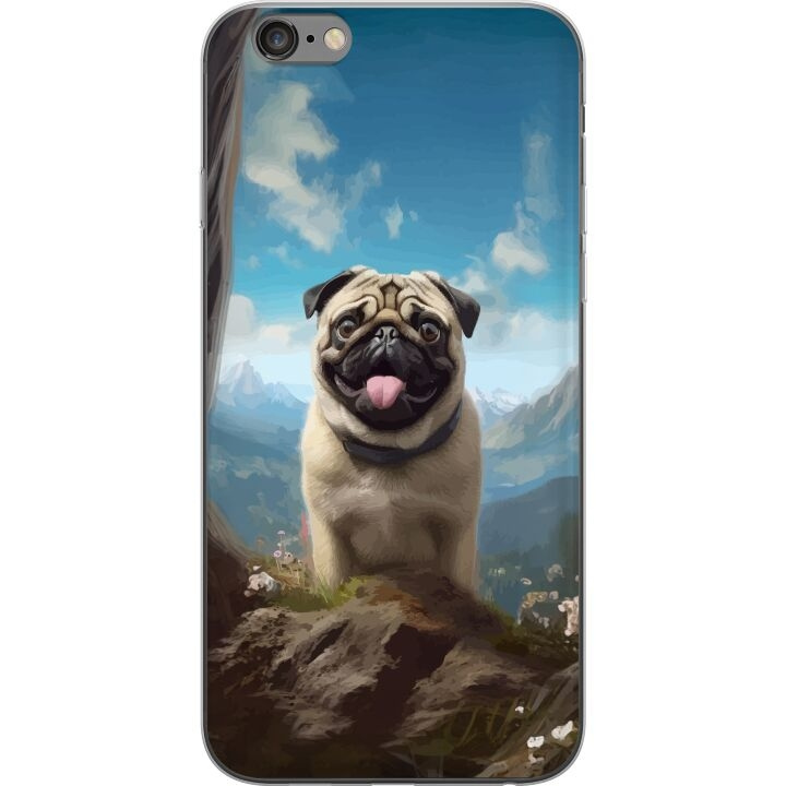 Mobile case for Apple iPhone 6 Plus with Happy Dog design in the group SMARTPHONE & TABLETS / Phone cases / Apple / iPhone 6 Plus/6S Plus at TP E-commerce Nordic AB (A51287)