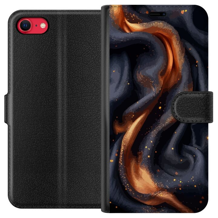 Wallet case for Apple iPhone 7 with Fiery silk design in the group SMARTPHONE & TABLETS / Phone cases / Apple / iPhone 7 at TP E-commerce Nordic AB (A51378)