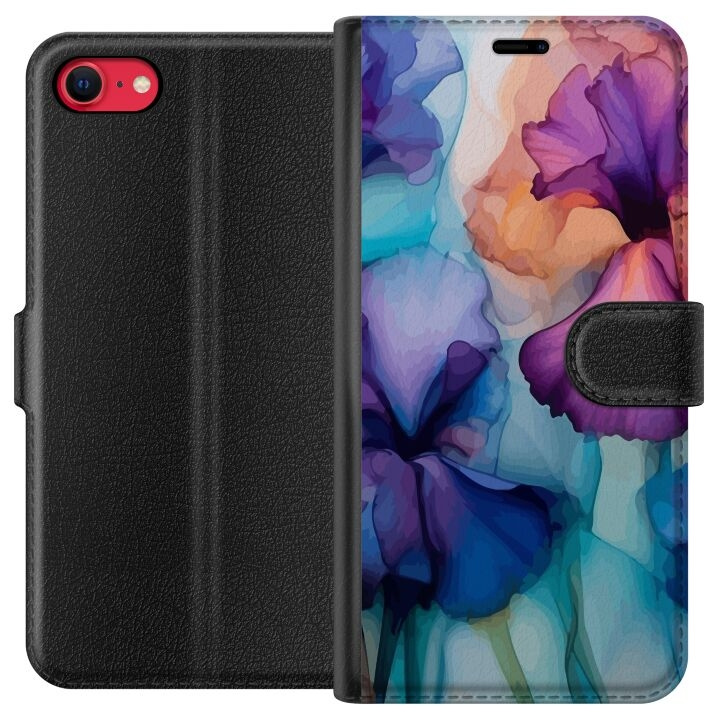 Wallet case for Apple iPhone 7 with Magical flowers design in the group SMARTPHONE & TABLETS / Phone cases / Apple / iPhone 7 at TP E-commerce Nordic AB (A51380)