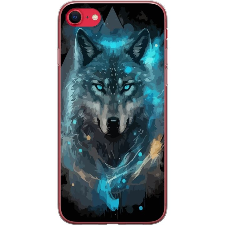 Mobile case for Apple iPhone 7 with Wolf design in the group SMARTPHONE & TABLETS / Phone cases / Apple / iPhone 7 at TP E-commerce Nordic AB (A51409)