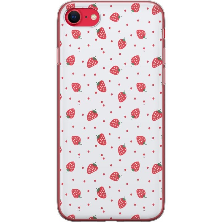 Mobile case for Apple iPhone 7 with Strawberries design in the group SMARTPHONE & TABLETS / Phone cases / Apple / iPhone 7 at TP E-commerce Nordic AB (A51421)