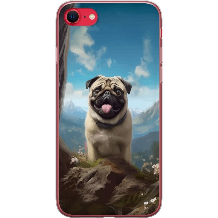 Mobile case for Apple iPhone 7 with Happy Dog design in the group SMARTPHONE & TABLETS / Phone cases / Apple / iPhone 7 at TP E-commerce Nordic AB (A51422)