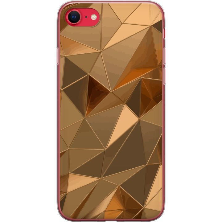 Mobile case for Apple iPhone 7 with 3D Gold design in the group SMARTPHONE & TABLETS / Phone cases / Apple / iPhone 7 at TP E-commerce Nordic AB (A51428)