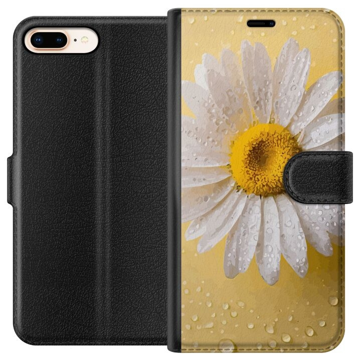 Wallet case for Apple iPhone 7 Plus with Porslinsblomma design in the group SMARTPHONE & TABLETS / Phone cases / Apple / iPhone 7 Plus at TP E-commerce Nordic AB (A51431)