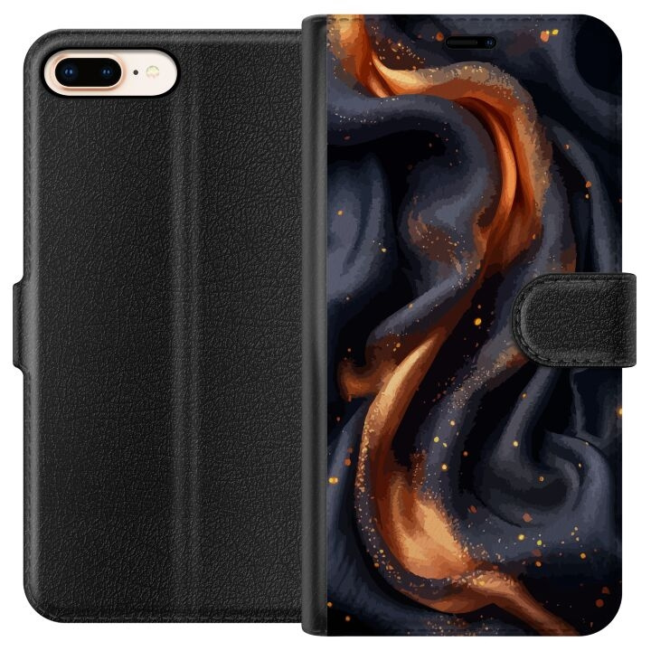 Wallet case for Apple iPhone 7 Plus with Fiery silk design in the group SMARTPHONE & TABLETS / Phone cases / Apple / iPhone 7 Plus at TP E-commerce Nordic AB (A51432)