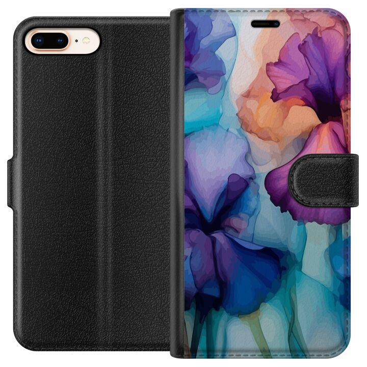 Wallet case for Apple iPhone 7 Plus with Magical flowers design in the group SMARTPHONE & TABLETS / Phone cases / Apple / iPhone 7 Plus at TP E-commerce Nordic AB (A51434)