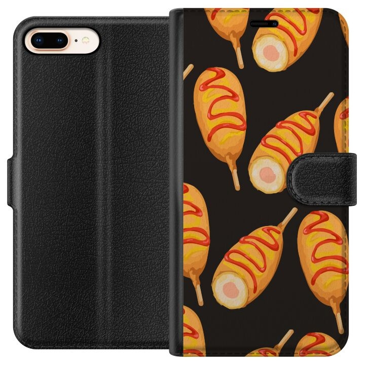 Wallet case for Apple iPhone 7 Plus with Chicken drumstick design in the group SMARTPHONE & TABLETS / Phone cases / Apple / iPhone 7 Plus at TP E-commerce Nordic AB (A51440)