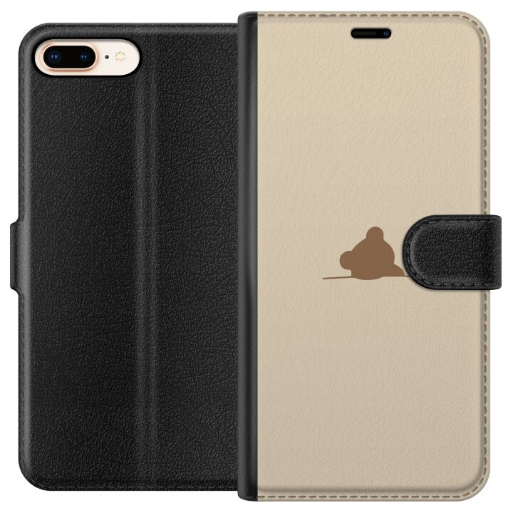 Wallet case for Apple iPhone 7 Plus with Nalle design in the group SMARTPHONE & TABLETS / Phone cases / Apple / iPhone 7 Plus at TP E-commerce Nordic AB (A51451)