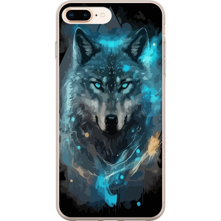 Mobile case for Apple iPhone 7 Plus with Wolf design in the group SMARTPHONE & TABLETS / Phone cases / Apple / iPhone 7 Plus at TP E-commerce Nordic AB (A51463)