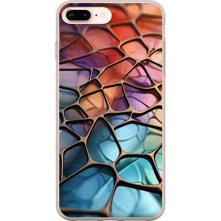 Mobile case for Apple iPhone 7 Plus with Metallic pattern design in the group SMARTPHONE & TABLETS / Phone cases / Apple / iPhone 7 Plus at TP E-commerce Nordic AB (A51468)