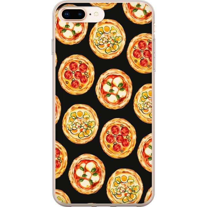 Mobile case for Apple iPhone 7 Plus with Pizza design in the group SMARTPHONE & TABLETS / Phone cases / Apple / iPhone 7 Plus at TP E-commerce Nordic AB (A51471)