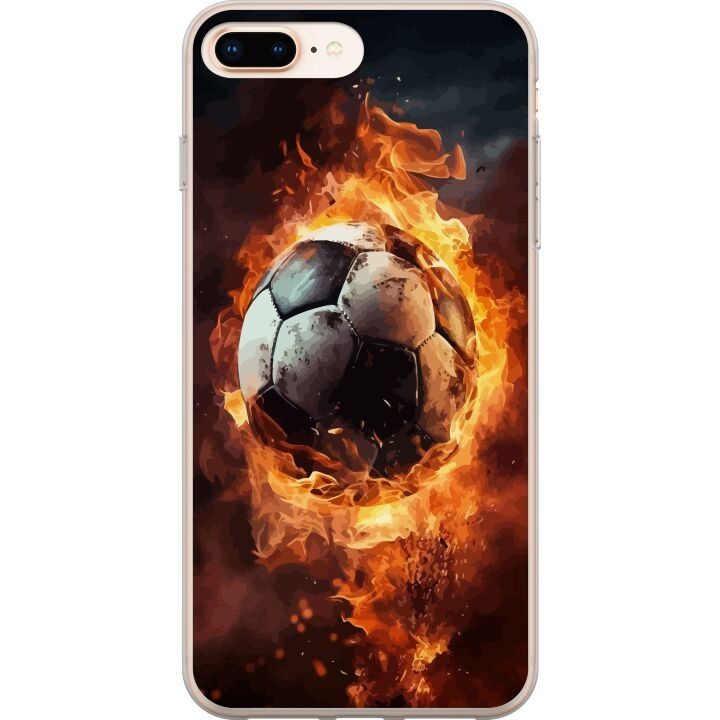 Mobile case for Apple iPhone 7 Plus with Football design in the group SMARTPHONE & TABLETS / Phone cases / Apple / iPhone 7 Plus at TP E-commerce Nordic AB (A51479)