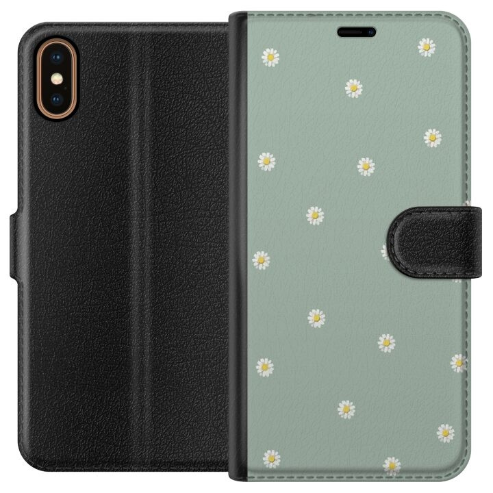 Wallet case for Apple iPhone X with Priest\'s collars design in the group SMARTPHONE & TABLETS / Phone cases / Apple / iPhone X/XS at TP E-commerce Nordic AB (A51759)