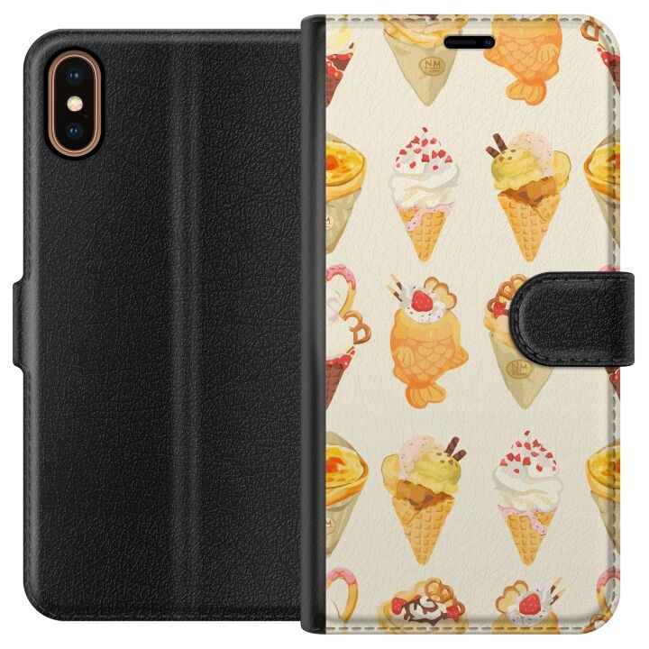 Wallet case for Apple iPhone X with Glassy design in the group SMARTPHONE & TABLETS / Phone cases / Apple / iPhone X/XS at TP E-commerce Nordic AB (A51766)