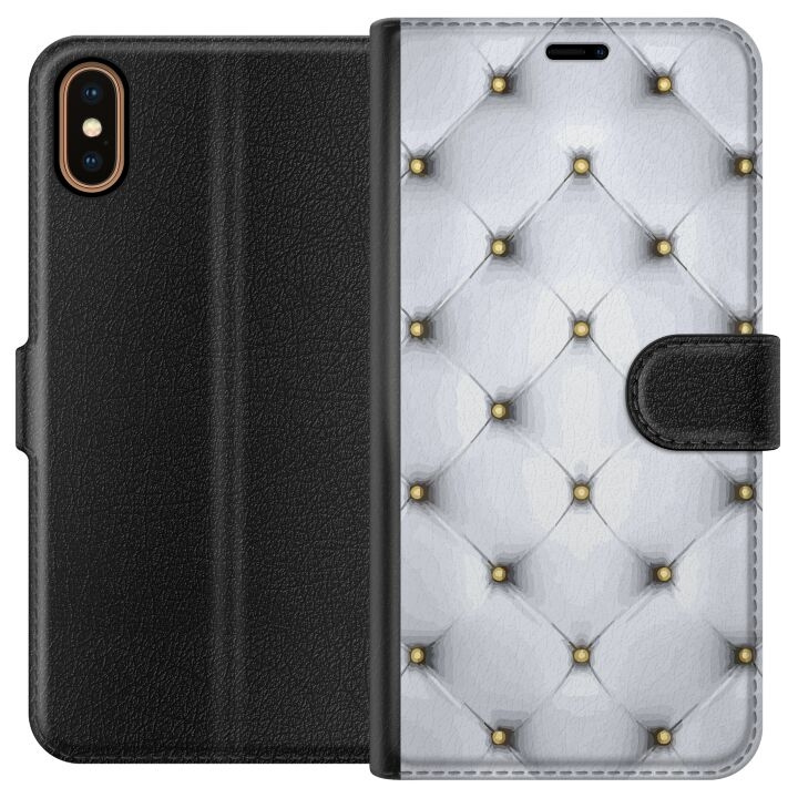 Wallet case for Apple iPhone X with Luxurious design in the group SMARTPHONE & TABLETS / Phone cases / Apple / iPhone X/XS at TP E-commerce Nordic AB (A51769)