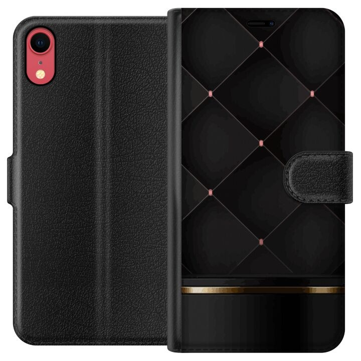 Wallet case for Apple iPhone XR with Luxury line design in the group SMARTPHONE & TABLETS / Phone cases / Apple / iPhone XR at TP E-commerce Nordic AB (A51824)