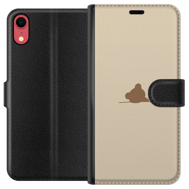 Wallet case for Apple iPhone XR with Nalle design in the group SMARTPHONE & TABLETS / Phone cases / Apple / iPhone XR at TP E-commerce Nordic AB (A51829)