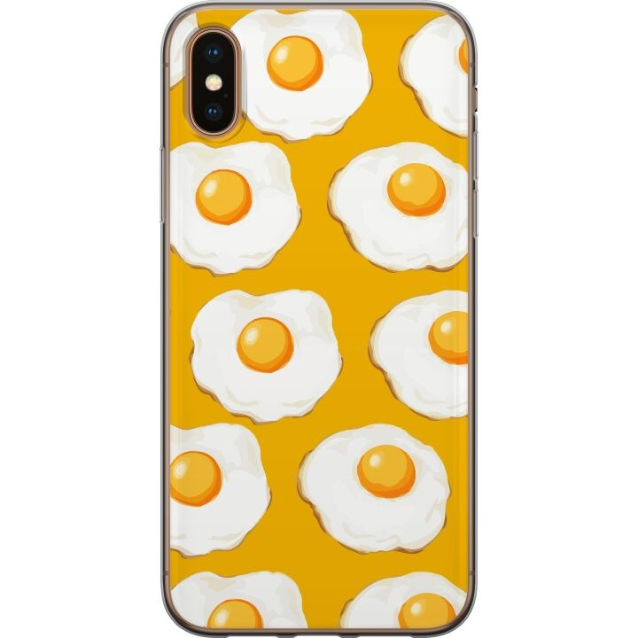 Mobile case for Apple iPhone XS Max with Fried egg design in the group SMARTPHONE & TABLETS / Phone cases / Apple / iPhone XS Max at TP E-commerce Nordic AB (A51946)